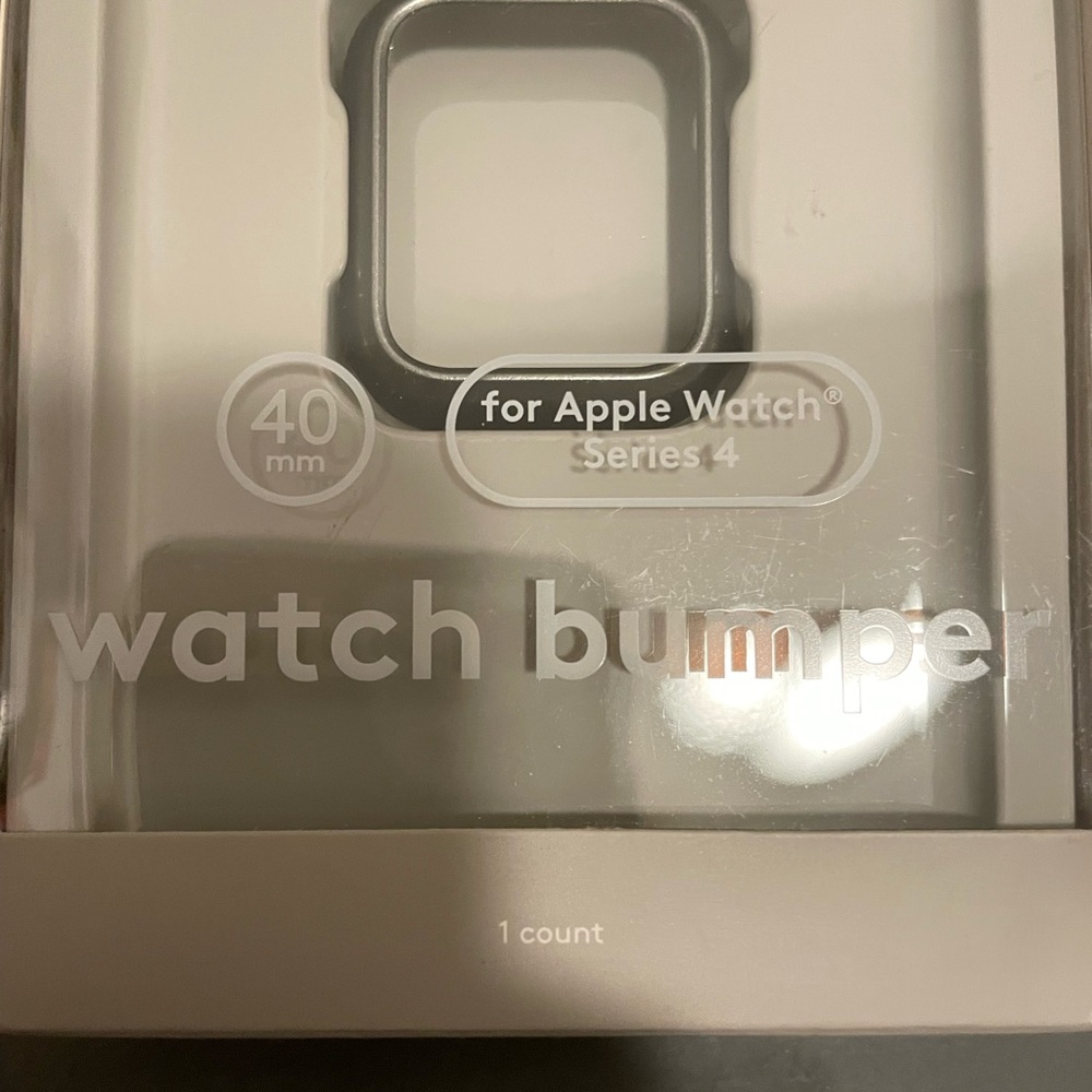 Heyday Watch Bumper for Apple Watch Series 4 (40mm) Gray New - Picture 3 of 3